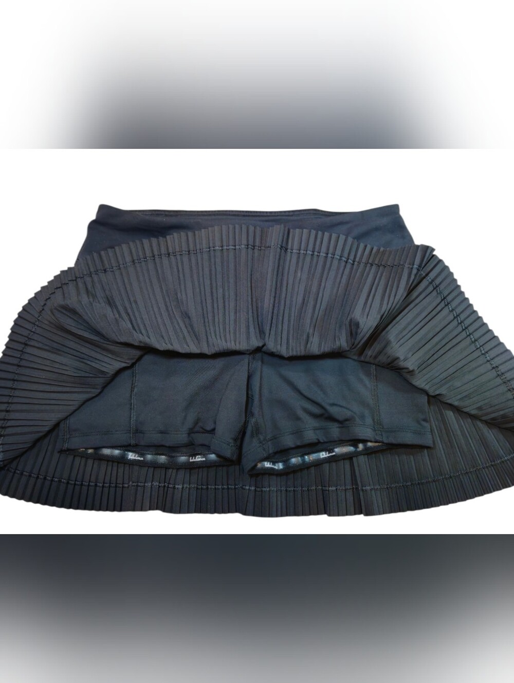 Lululemon Pleat to Street Skirt III Black Pleated Skort Size 4 - Picture 7 of 12